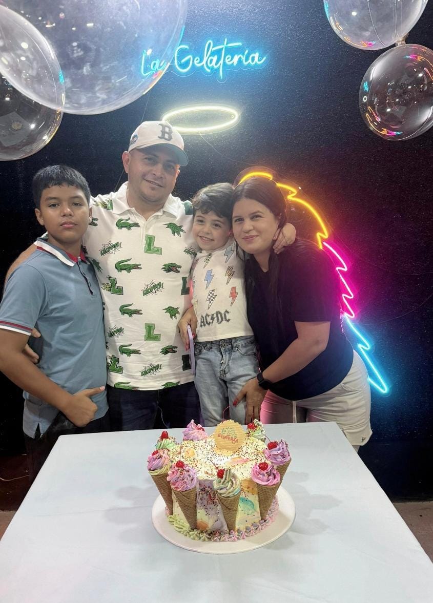 La familia de La Gelateria, los 4 integrantes que hacen posible el negocio